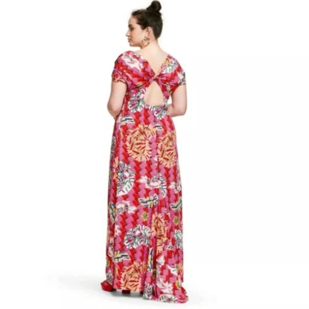 Zac Posen Target Safety Pin Maxi Dress Plus 22 New